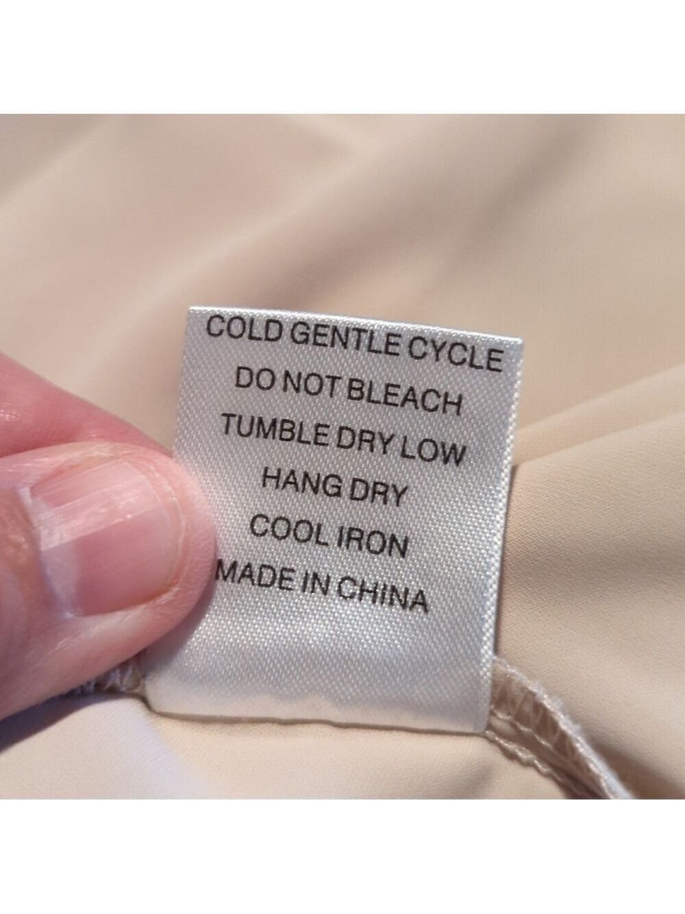 Anyally Nude Short Sleeve Top Blouse 2XL - Picture 11 of 11